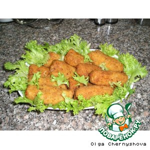 Рецепты португальской кухни - Птица - Kуриные котлеты по-португальски/Croquetes de frango